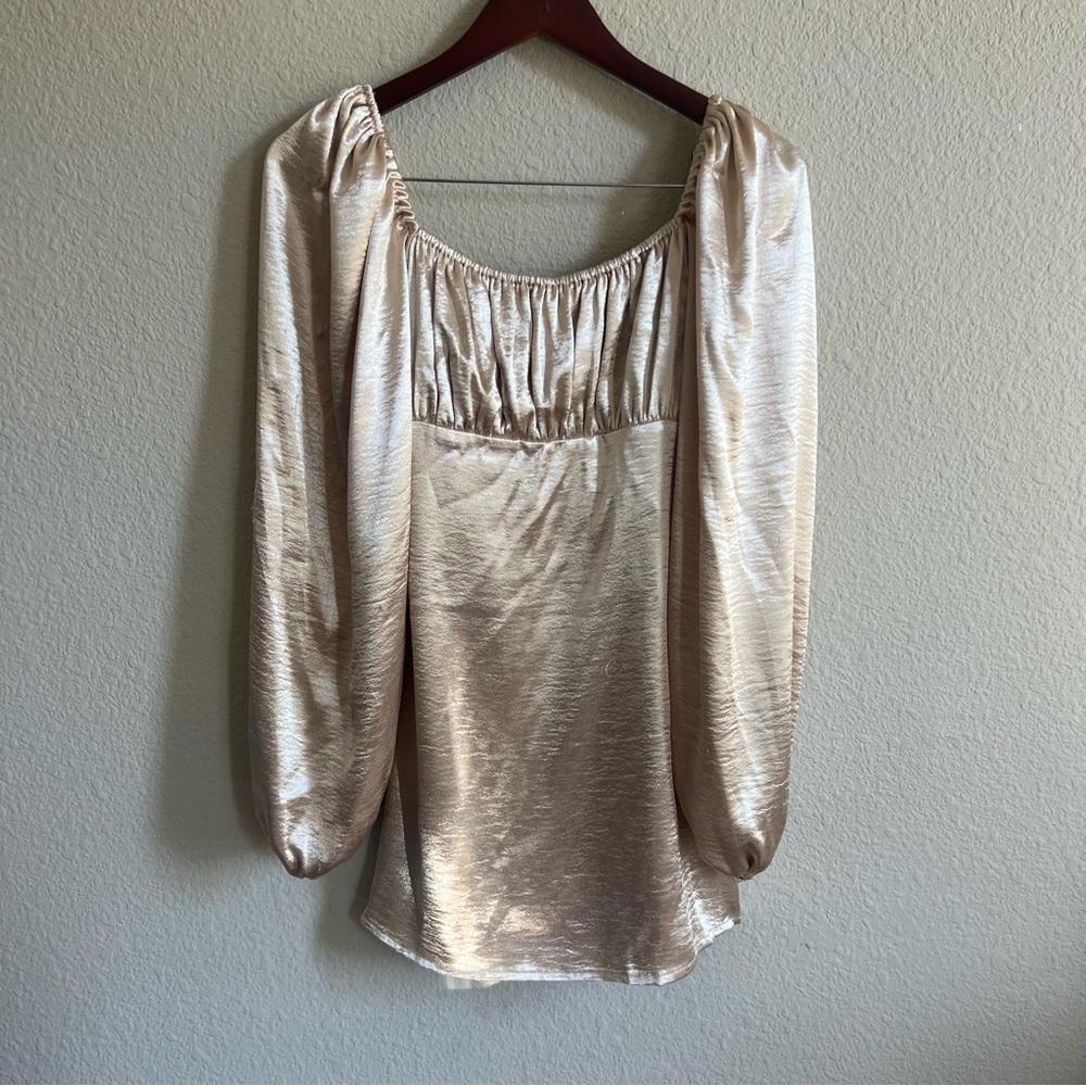 NWT Gold Majorelle Carla Mini Dress
